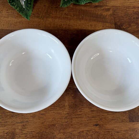 Corelle Old Town Blue Bowls Set of 2 Retro Kitchen Vintage 12 oz Floral USA - Picture 5 of 5